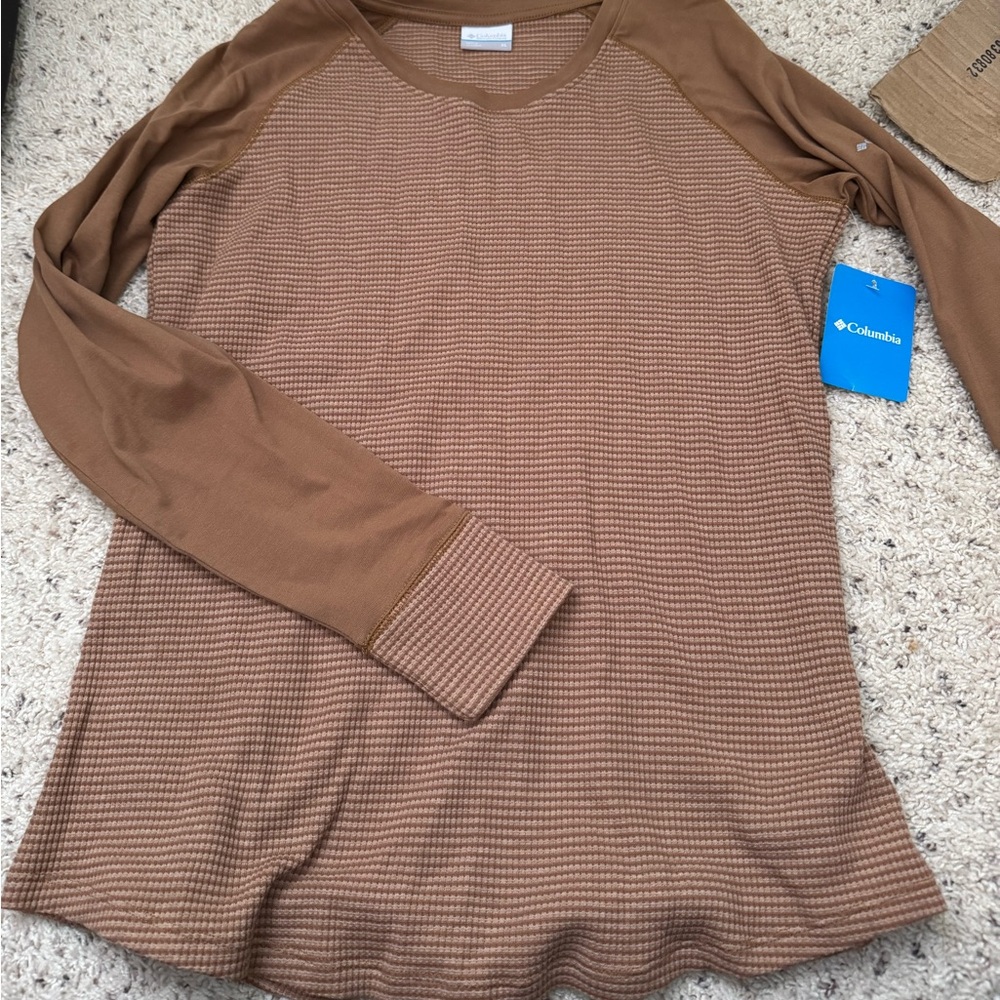 Columbia Thermal Cascade Gorge Striped Shirt